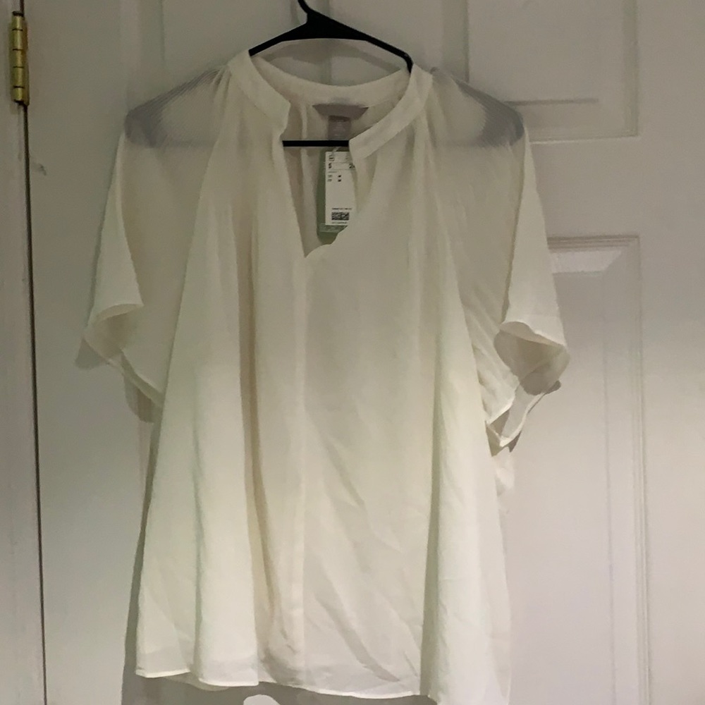 Womens white blouse